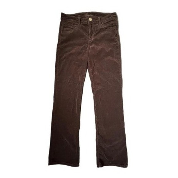 Kut from the Kloth Pants - KUT from the Kloth Brown Corduroy Boot Leg Flap Pocket Pants - 10